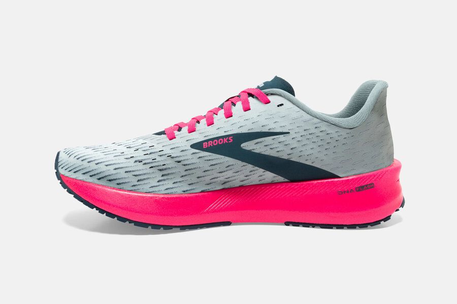 Brooks Hyperion Tempo Road Löparskor Dam - Grå/Rosa - 5946-YORAH